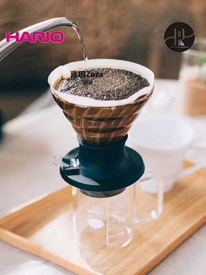 新品日本Hario聰明杯手沖咖啡濾杯耐熱玻璃 滴濾帶開關濾杯V60 SSD