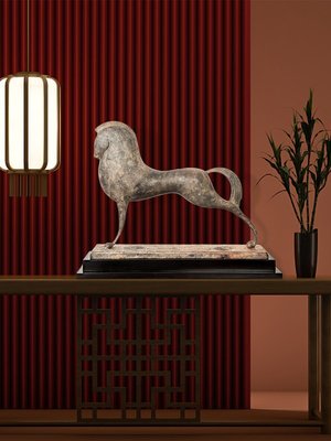 【熱賣精選】銅馬擺件純銅風水招財馬到成功泰國工藝品客廳辦公室書房裝飾擺設 裝飾擺飾 銅器