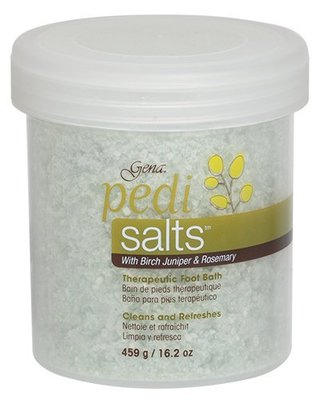 美國專業美甲品牌GENA足部精油舒緩潔淨海鹽16 oz. Pedi Salts