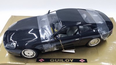 【統一模型】Guiloy《Aston Martin：DB7／黑色》金屬合金車.鐵殼觀賞車.靜態車 1: 18【缺貨】
