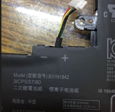 ASUS 華碩 電池 B31N1842 拆機 二手良品 功能正常