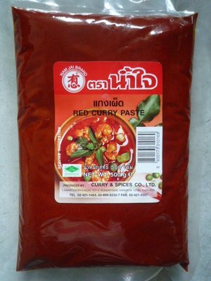 祐霖企業 泰國 有心紅咖哩醬500克