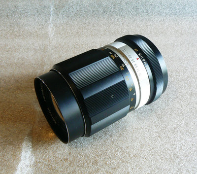 【悠悠山河 】完美同新品 Leica味 KONICA HEXANON 135mm F3.5 AR 一代銘鏡 可轉各款微單