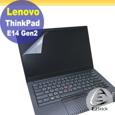 【Ezstick】Lenovo ThinkPad E14 Gen2 靜電式筆電LCD液晶螢幕貼 (可選鏡面或霧面)