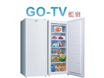 【GO-TV】SANLUX台灣三洋 181L 直立式冷凍櫃(SCR-181AE) 全區配送