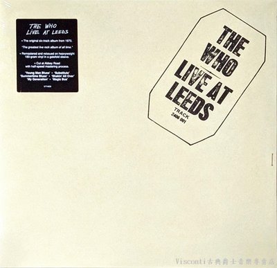 @【Polydor】The Who何許人合唱團:Live At Leeds(黑膠唱片)