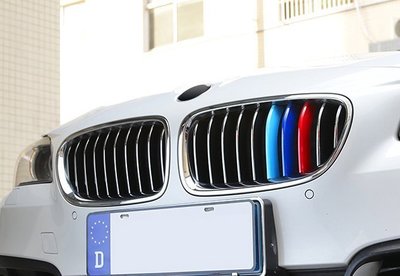 軒宇車樂匯-BMW 寶馬3GT F34改裝中網 卡扣 三色水箱護罩飾條