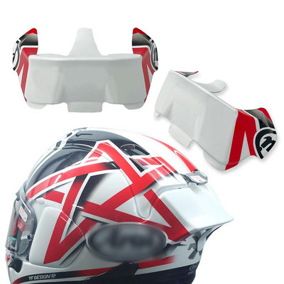 摩托車後擾流板裝飾頭盔擾流板配件適用於 Arai RX-7X Nakano RX-7X RR5 VZ-Ram RX7V