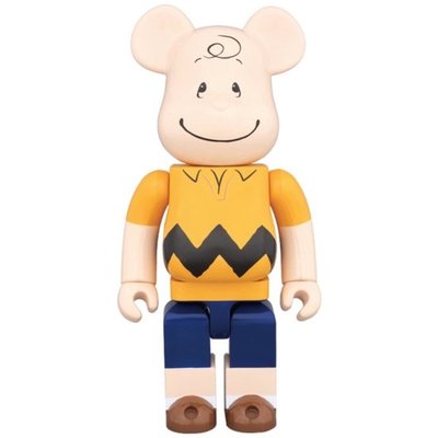 全新 Bearbrick 400% 史努比 Snoopy 查理布朗 Charlie Brown 花生漫畫