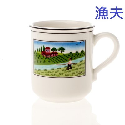 《齊洛瓦鄉村風雜貨》日本zakka雜貨 德國Villeroy&Boch 納夫莊園系列 馬克杯 咖啡杯 茶杯