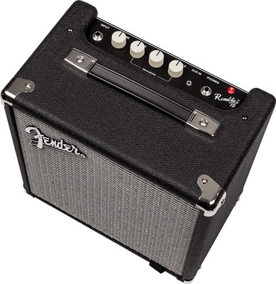 【三木樂器】第三代 美國 Fender Rumble 15 V3 15W 15瓦 貝斯音箱 電貝斯音箱 BASS 音箱