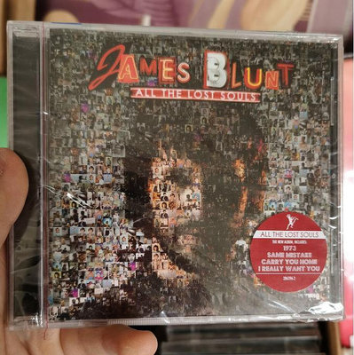 眾信優品 CD James Blunt - All The Lost Souls 正版全新未拆