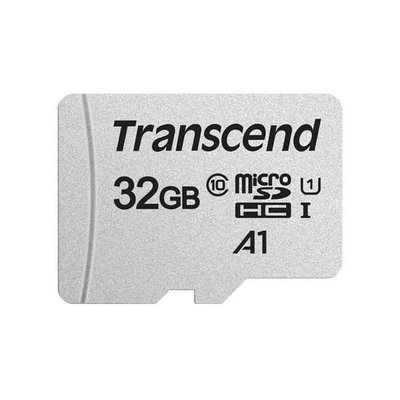 新風尚潮流 【TS32GUSD300S-A】 創見 32GB Micro SDHC 手機用 記憶卡 C10 U1 A1