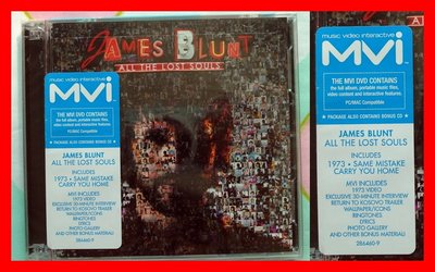 ◎2008全新歐美版豪華盤-CD+DVD未拆!詹姆仕布朗特-失落的靈魂專輯-James Blunt-All The Lo