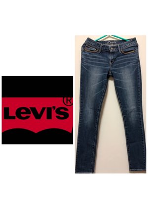 （售出）正品 Levis 牛仔褲 牛仔長褲 緊身褲 小腳褲