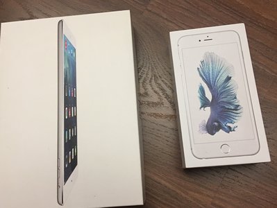 【自售 leo458】iPhone 6S Plus &amp;iPad Air台灣原廠公司貨送全新皮套 7S 8S XS Pro