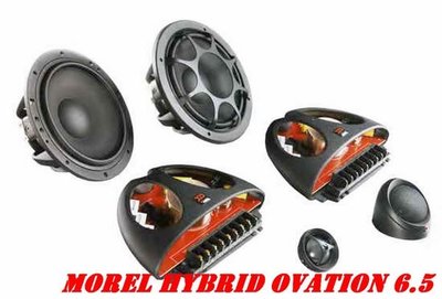 威宏專業汽車音響--英國 Morel Hybrid Ovation  6.5  手工  6.5吋 分音喇叭  美樂儀