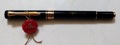 OMEGA 歐米茄 鋼筆 沒墨水 附贈 吸墨器