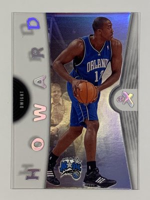 魔獸場邊簽名必備 透明塑膠卡 2006-07 Fleer EX #28 Dwight Howard Magic 魔術