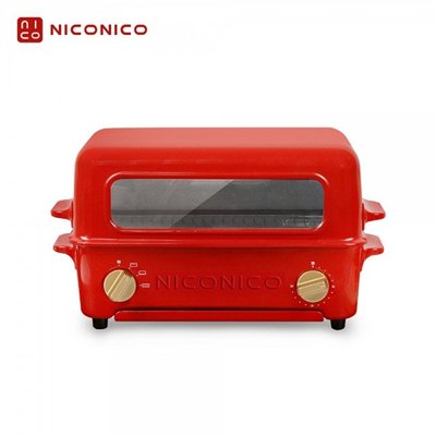 【Queen家電館】【現貨熱銷】NICONICO 掀蓋燒烤式3.5L蒸氣烤箱 NI-S805