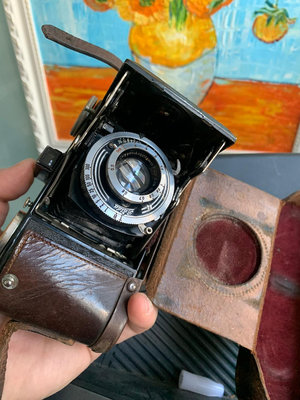 不多見德國balda 古董折疊相機 steinheil 50