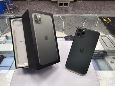 台南E時代手機通apple I11 pro max 64G(二手)6.5吋 綠色 歡迎門市自取下標請先私訊/外觀新/僅有一些使用痕跡