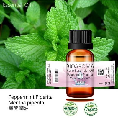 【芳香療網】Peppermint Piperita - Mentha piperita 薄荷薄荷精油 10ml