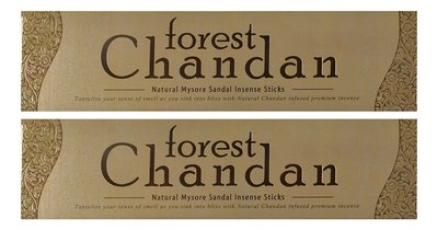 [晴天舖]印度線香 禪單(檀香）forest Chandan 高等級邁索爾檀香精製