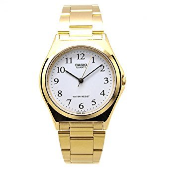 【金台鐘錶】CASIO 卡西歐 不鏽鋼錶帶 30米防水 (金) 數字面女錶 LTP-1130N-7B