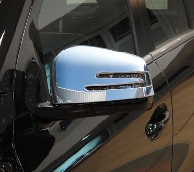 圓夢工廠 Benz 賓士 ML W166 2011~18 ML250 ML350 ML63 改裝 鍍鉻銀 後視鏡蓋保護貼