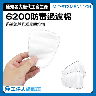 『工仔人』濾棉 MIT-ST3M5N11CN 現貨出售 口罩 顆粒物過濾 面罩濾紙 代工廠生產