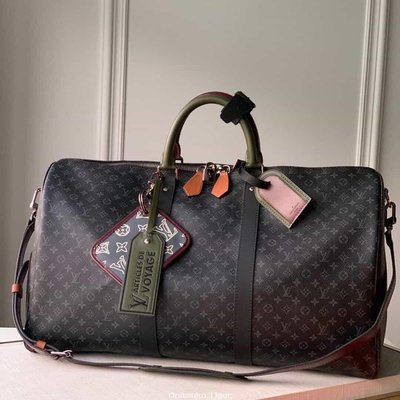二手Louis Vuitton LV Keepall Bandouliere 50 旅行袋 M56856