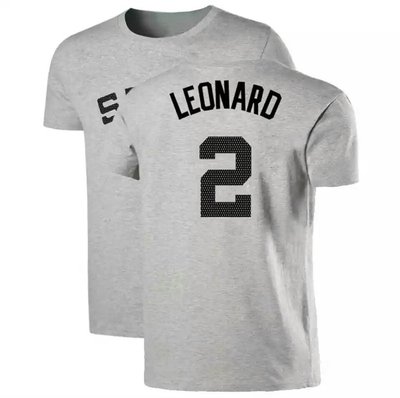 🔥雷納德Kawhi Leonard短袖棉T恤上衣🔥NBA馬刺隊Nike耐克愛迪達運動籃球衣服T-shirt男女626