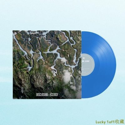Lucky 1of1收藏Disclosure Ecstasy 限量 藍膠 EP LP 黑膠唱片