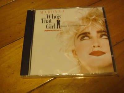 Madonna 瑪丹娜=AL=歐=who's that girl=德版 歐版=全新未拆=原版CD=可直購