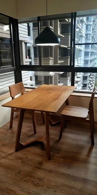 幸福家實木傢俱 全柚木餐桌,長桌,工作桌,書桌,全柚木,152cm, 萬用桌 ( DESK1123 )