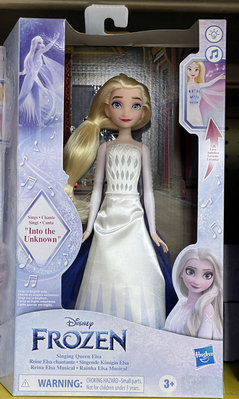 8/25前 Disney Frozen迪士尼冰雪奇緣 艾莎皇后唱歌娃娃 Elsa 補