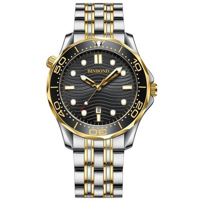手錶賓邦海上之馬系列高檔腕表夜光防水運動手表男士非全自動機械