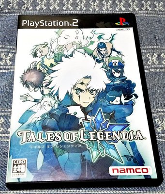 幸運小兔 (無刮) PS2 時空幻境 遺跡傳奇 Tales of Legendia 初回版 日版 D7