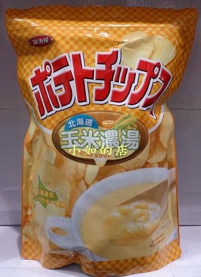 【小如的店】COSTCO好市多代購~湖池屋 平切洋芋片-北海道玉米濃湯口味(每包500g) 96477