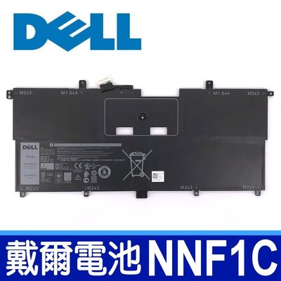 戴爾 DELL NNF1C 4芯 原廠電池 HMPFH XPS 13 9365 D1605TS D1805TS P71G