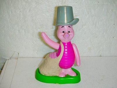 T.(企業寶寶玩偶娃娃)此款少見2005年麥當勞發行小熊維尼(pooh)小豬造型公仔!