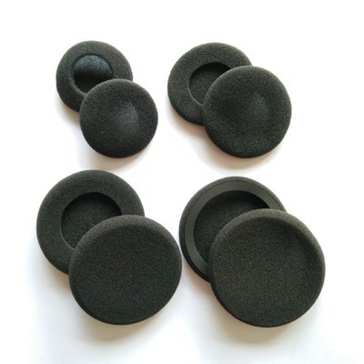 一對裝 雙拼棉 耳機海綿套 直徑4.0/4.5/5.0/5.5cm厘米 耳棉 羅技UE雷柏耳機套 森海塞爾耳罩
