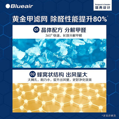 Blueair/布魯雅爾空氣凈化器家用除甲醛二手寵物除菌凈化280iF