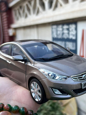 新款推薦原廠模型車 1:18 原廠 北京現代伊蘭特朗動Hyundai elantra 老款合金汽車模型 促銷