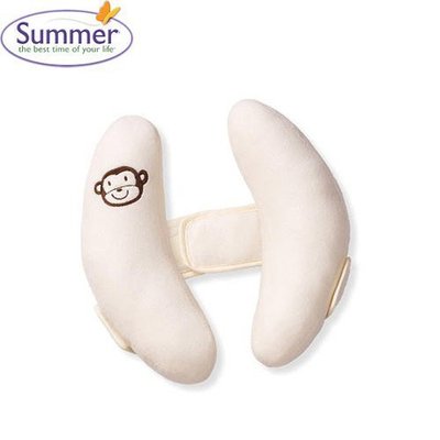 美國 Summer Infant Cradler 可調式頭部保護枕 護頸枕~白色