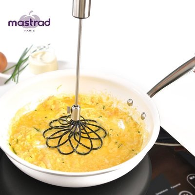 現貨熱銷-法國mastrad硅膠手動打蛋器半自動攪拌棒廚房烘焙工具攪拌神器