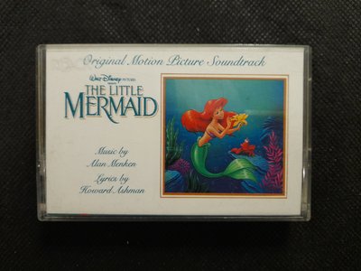 錄音帶/卡帶/ 29F/迪士尼電影原聲帶 / (原殼)小美人魚 The Little Mermaid /非CD非黑膠
