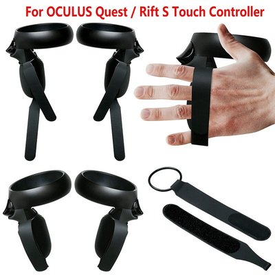 1對 可調式手柄腕帶 適用於 OCULUS Quest / Rift S觸摸控制器手柄