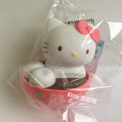 [Kitty 旅遊趣] Hello Kitty 造型玩偶吊鍊 凱蒂貓 和果子 皮包吊飾